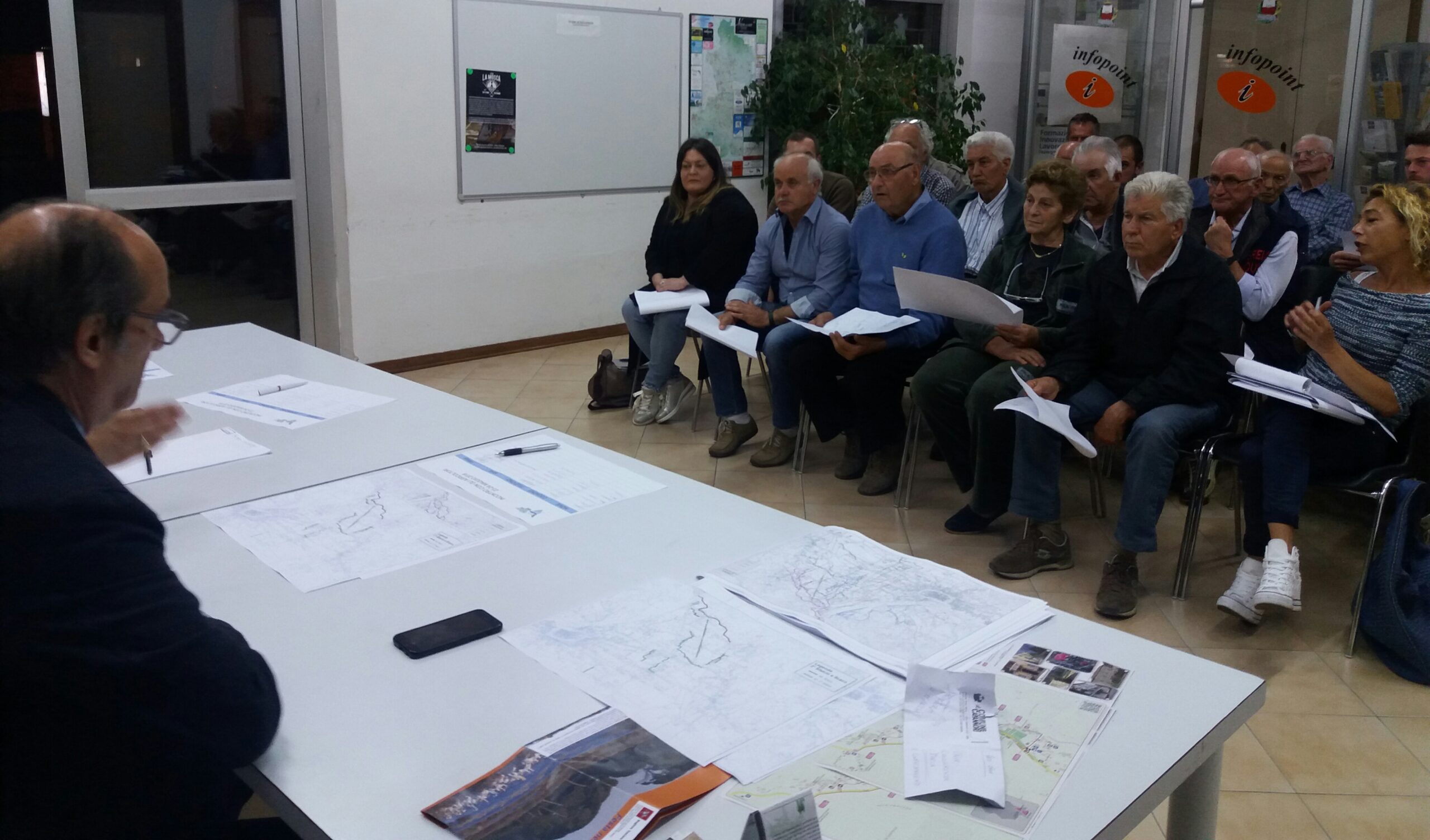 Assemblea con agricoltori 2018