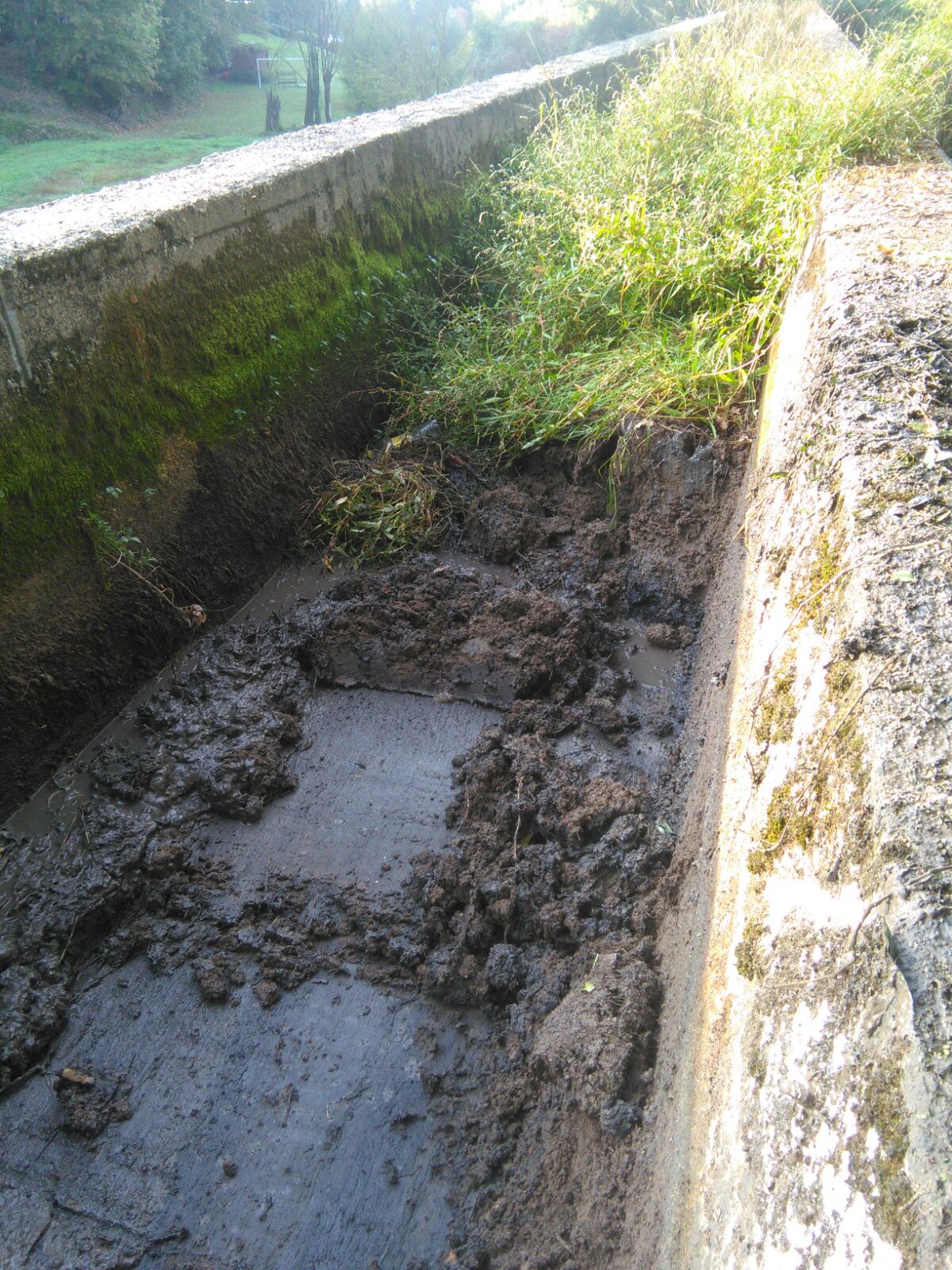 Lavori Canale di Moriano 2