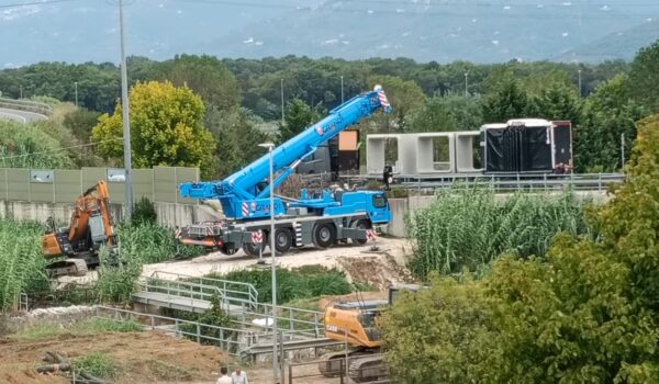 Cantiere Farabola Sassaia sifone