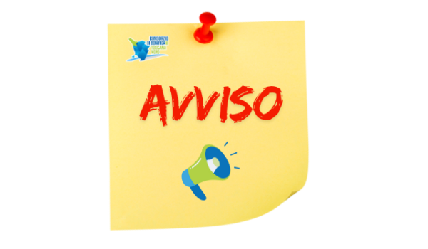 post it generico che descrive un avviso informativo per gli utenti